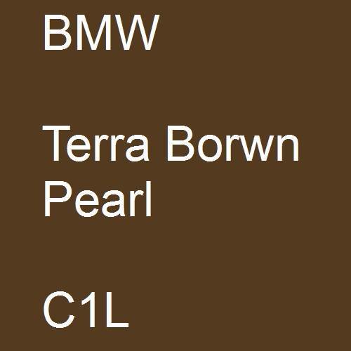 BMW, Terra Borwn Pearl, C1L.